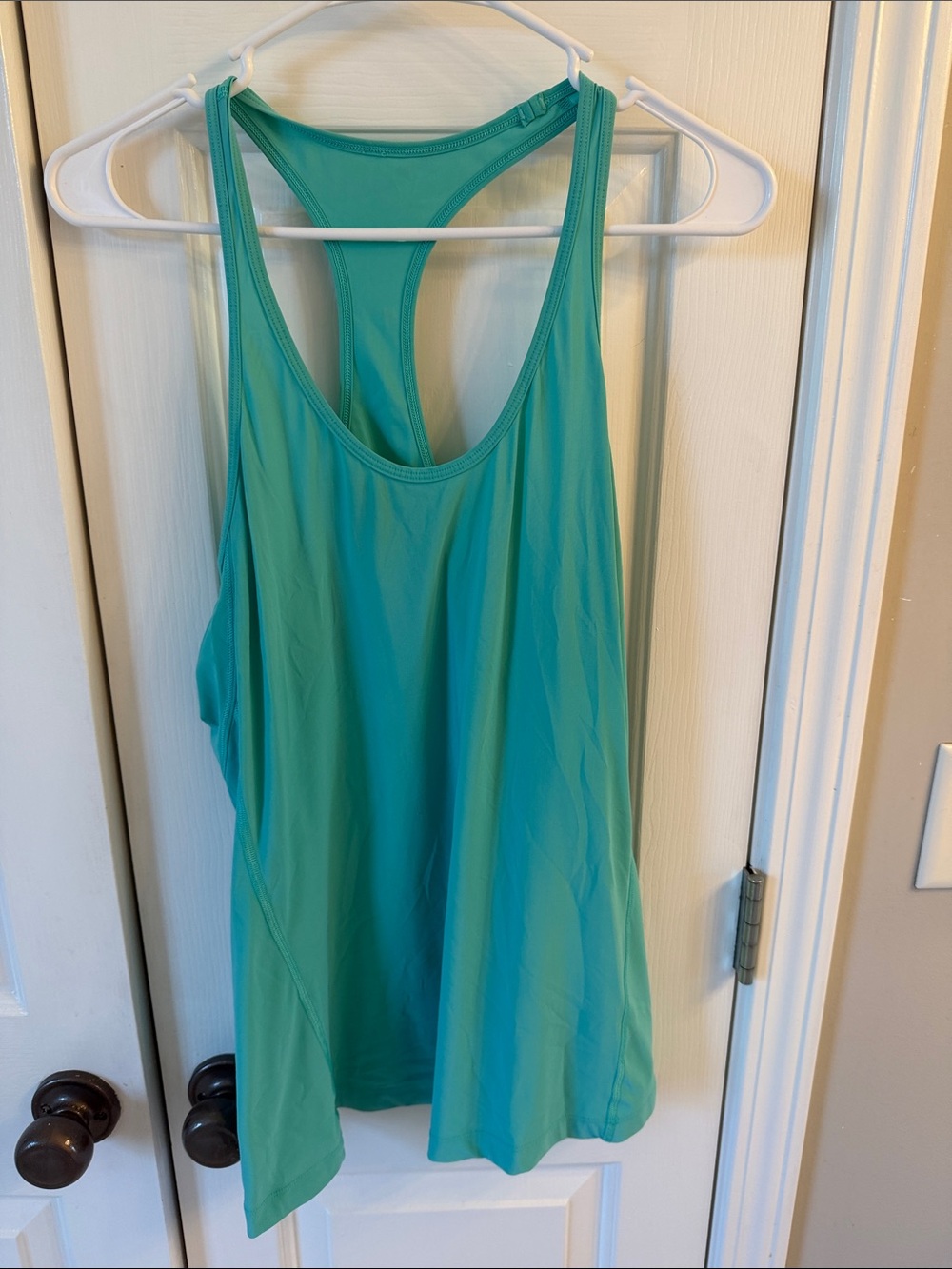 lululemon athletica Turquoise Racerback Tank